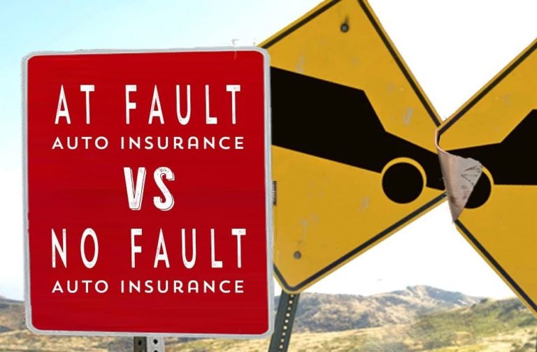 The Difference Between No-Fault And At-Fault Insurance